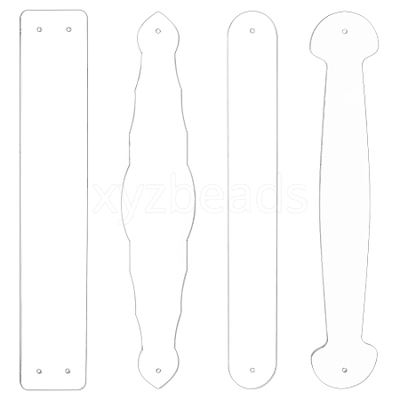 DIY Leather Purse Handle Acrylic Templates FIND-WH0420-105A-1