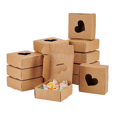 Kraft Paper Box CON-WH0068-78B-1