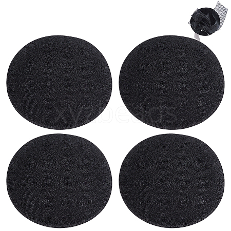 EVA Cloth Round Fascinator Hat Base for Millinery Magic FIND-WH0152-947E-1