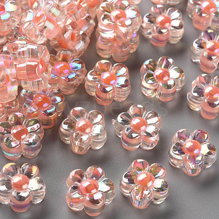 Transparent Acrylic Beads TACR-S152-06B-SS2109-1