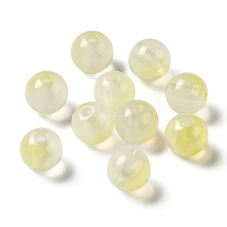 Transparent Acrylic Beads OACR-Z006-03I-1