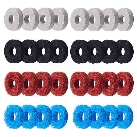 SUPERFINDING 32Pcs 2 color Joystick Sponge Ring AJEW-FH0001-54-1