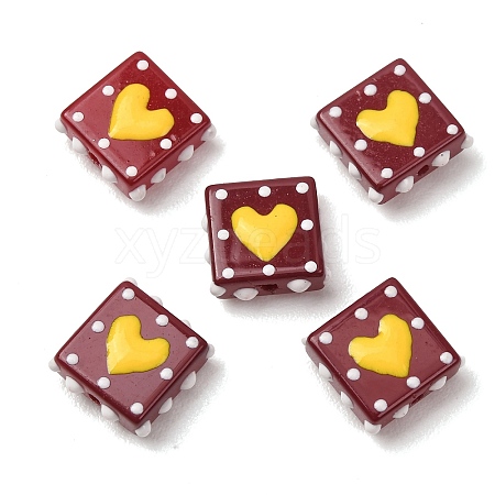 Glass Enamel Beads GL-CBA33A9-03H-1