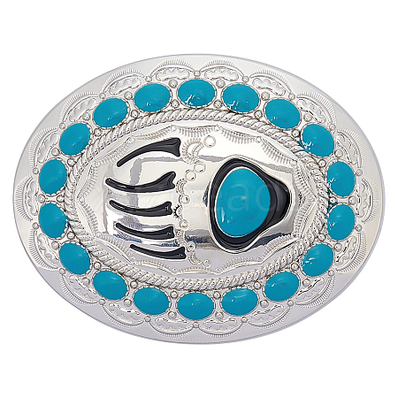 Alloy Enamel Buckle Clasps FIND-WH0126-367-1
