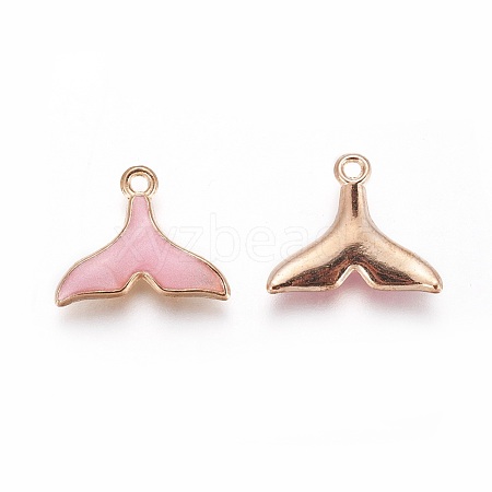 Alloy Enamel Pendants PALLOY-F224-04G-04-1