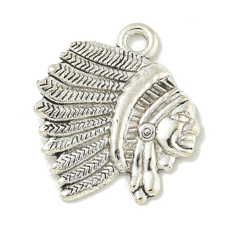 Tibetan Style Alloy Pendants FIND-U015-47AS-02-1