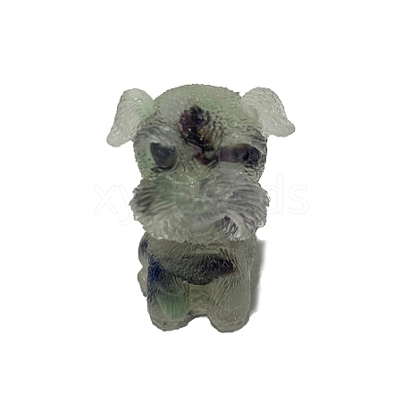 Resin Dog Display Decoration PW-WG36855-11-1