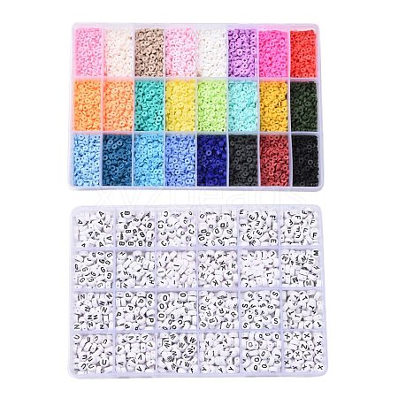 DIY Beads Jewelry Kits DIY-JQ0001-08-4mm-1