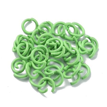 Zinc Alloy Open Jump Rings FIND-WH0150-74A-08-1