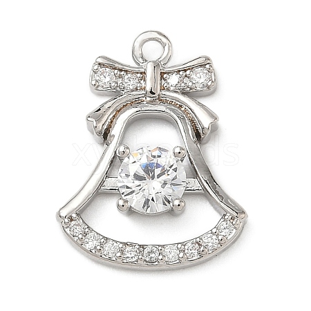 Brass Micro Pave Cubic Zirconia Pendants LS-KK-H521-02C-P-1
