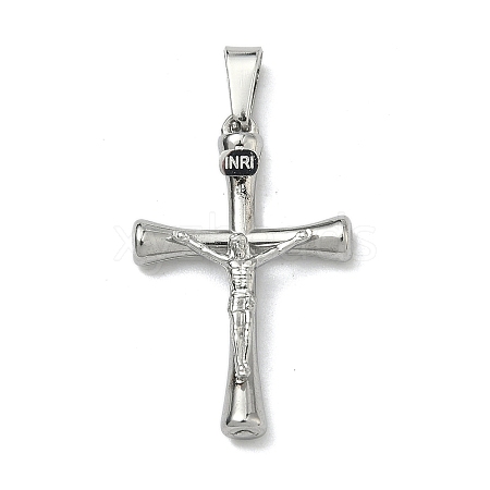 304 Stainless Steel Pendants X-STAS-F336-18P-02-1