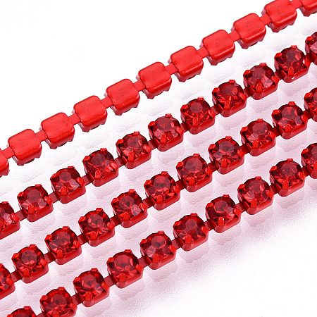 Electrophoresis Iron Rhinestone Strass Chains CHC-Q009-SS8.5-B07-1