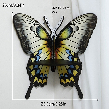 Butterfly Shaped Wood Candle Holders PW-WG4390B-05-1