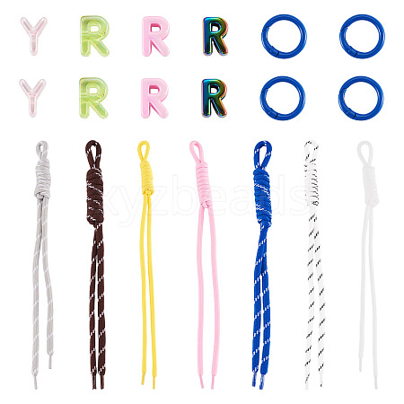 Nylon Cord Pendant Decorations DIY-TA0015-61B-1