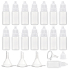  100Pcs Plastic Eye Dropper Bottles MRMJ-NB0001-25-1