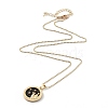 Alloy Rhinestone Pendant Necklaces NJEW-H306-A05-G-4