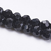 Opaque Glass Beads Strands EGLA-F120-NC04-3