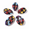 Printed Natural Cowrie Shell Beads X-SSHEL-R047-01-E01-2