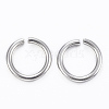 Tarnish Resistant 304 Stainless Steel Open Jump Rings X-STAS-H555-05P-2