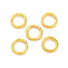 Brass Open Jump Rings KK-G514-01J-G-1