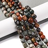 Natural Ocean Jasper Beads Strands G-G146-A12-01-2