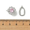 SHEGRACE Bras Micro Pave Clear Cubic Zirconia Fold Ovar Clasps XGRQ5F218-807P-3