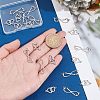 20Pcs 2 Styles 201 Stainless Steel Connector Charms FIND-HY0001-18-3
