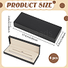 Plastic Pen Gift Packing Boxes CON-WH0001-85A-01-2