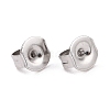 Tarnish Resistant 304 Stainless Steel Ear Nuts X-STAS-E019-2-2