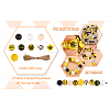 Kissitty DIY Bee Wooded Ornaments Kit DIY-KS0001-28-20