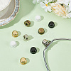 10Pcs 5 Colors Iron Horn Frame Decorative FIND-AN0001-60-7
