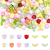 Globleland 180Pcs 12 Style Handmade Lampwork Beads LAMP-GL0001-01-1