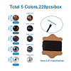 Fashewelry Men's Mixed Stone Bracelet DIY Making Kit DIY-FW0001-11-4