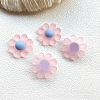 Resin Frosted Cabochons RESI-TAC0001-04D-1