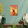 Vintage Metal Iron Tin Sign Poster AJEW-WH0157-679-5