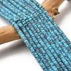 Dyed Synthetic Turquoise Beads Strands G-Z089-A04-Q-2