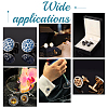 Unicraftale DIY Blank Dome 304 Stainless Steel Cufflinks Making Kit DIY-UN0056-02-6