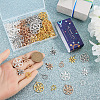 120Pcs 12 Styles Alloy Pendants FIND-SC0011-97-3