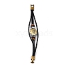 Braided Leather Cord Retro Multi-strand Bracelets LS-BJEW-L616-20D-2