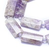 Natural Amethyst Beads Strands G-E530-16R-3