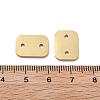 304 Stainless Steel Laser Cut Rectangle Connector Charms STAS-M111-13G-01-3