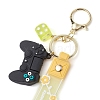 Flower PVC Rope & Resin Keychains KEYC-JKC00899-4