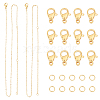 DIY 304 Stainless Steel Necklace Making Kits DIY-UN0002-23-1