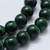 Natural Malachite Beads Strands G-F571-27A2-12mm-3