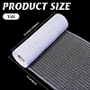 Deco Mesh Ribbons OCOR-WH0110-09B-2