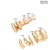 Alloy Hoop Earring Sets PW-WG5C126-01-3