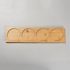 Wooden Kitchen Seasoning Box Tray AJEW-WH20005-01-1