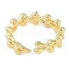 Brass Cuff Finger Ring Settings LS-KK-L219-15B-G-3