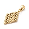 Golden Plated 304 Stainless Steel Pendants STAS-L272-006G-01-2