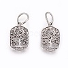 Tibetan Style Alloy Pendants PALLOY-F224-02AS-08-1